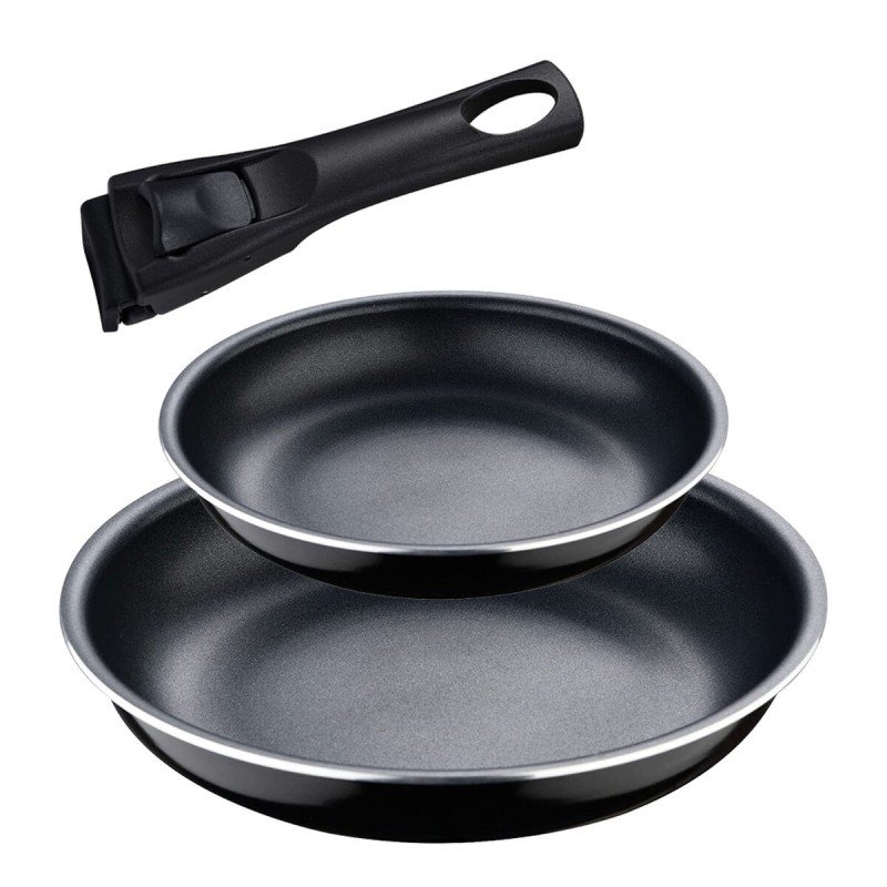 Ensemble de poêle Bergner Click & Cook Aluminium (2 Pièces)