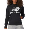 Sweat à capuche femme New Balance Noir