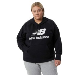 Sweat à capuche femme New Balance Noir