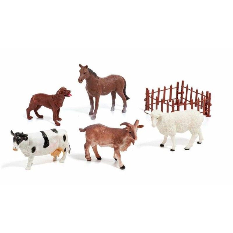 Set Animaux de la Ferme Moltó 6 Pièces Plastique