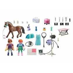 Playset Playmobil 71241 Cheval 52 Pièces