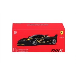 BBURAGO Véhicule Bburago Ferrari Signature FXXK noire en métal a l'échelle 1/43eme