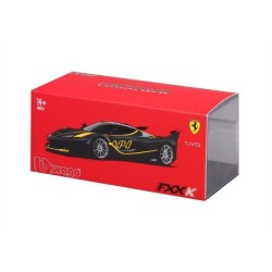 BBURAGO Véhicule Bburago Ferrari Signature FXXK noire en métal a l'échelle 1/43eme