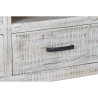 Meubles de télévision DKD Home Decor 158 x 50 x 54 cm Blanc Bois de manguier