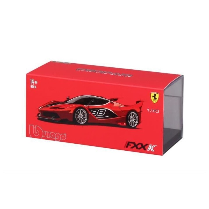 BBURAGO Véhicule Bburago Ferrari Signature FXXK rouge en métal a l'