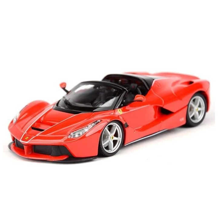 BBURAGO Voiture Ferrari Signature Aperta Rouge en métal a l'échelle