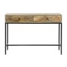 Table d'appoint DKD Home Decor 108 x 38 x 76 cm Métal Bois de manguier