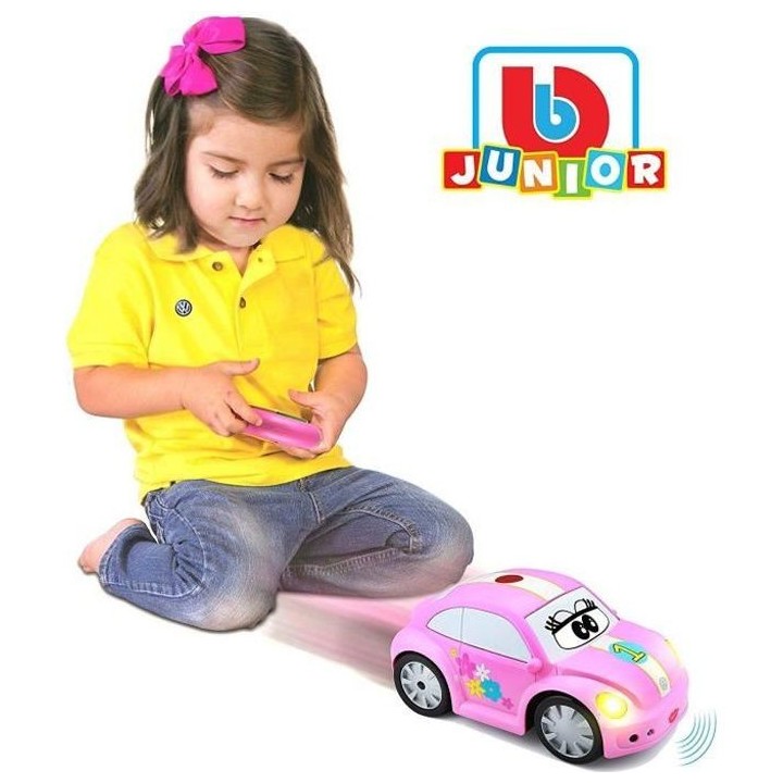 BURAGO Junior Voiture RC télécommandée Junior 1er âge Coccinelle i