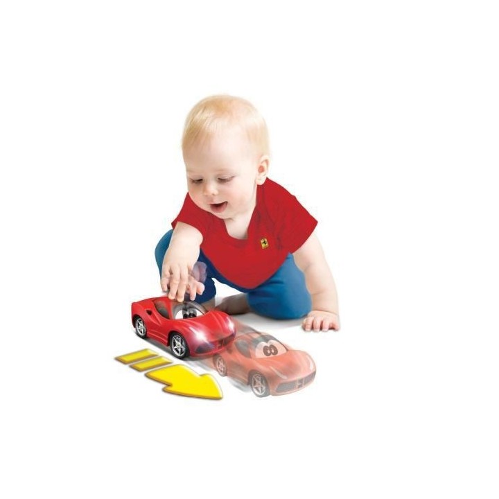 BURAGO JUNIOR Voiture rétrofriction 1er âge Ferrari