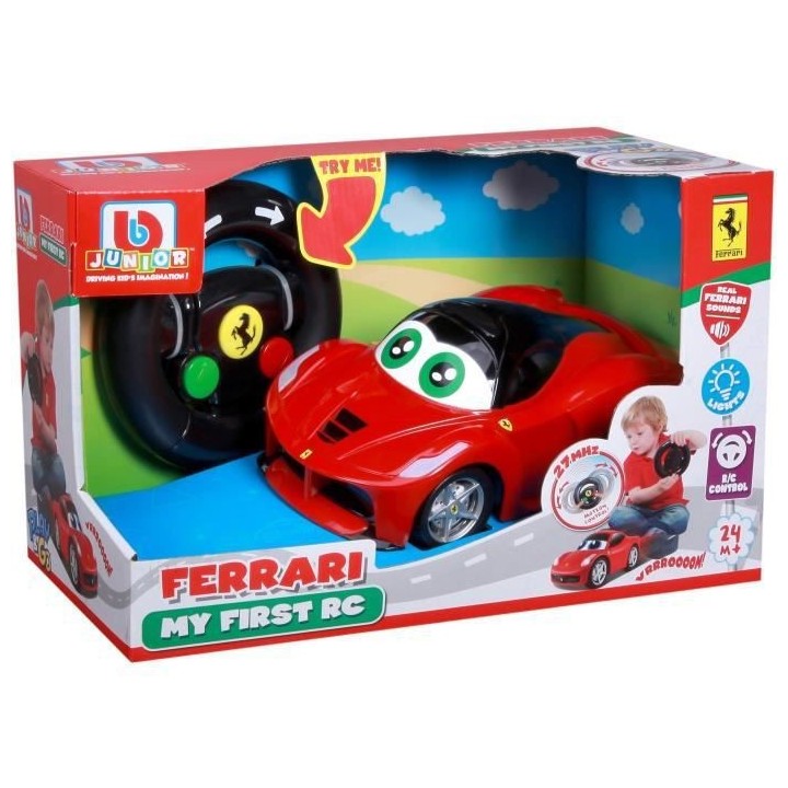 BB JUNIOR Véhicule radiocommandé BB Junior 1er âge LaFerrari