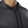 Sweat à capuche femme Reebok Ready Poly Fleece Gris foncé