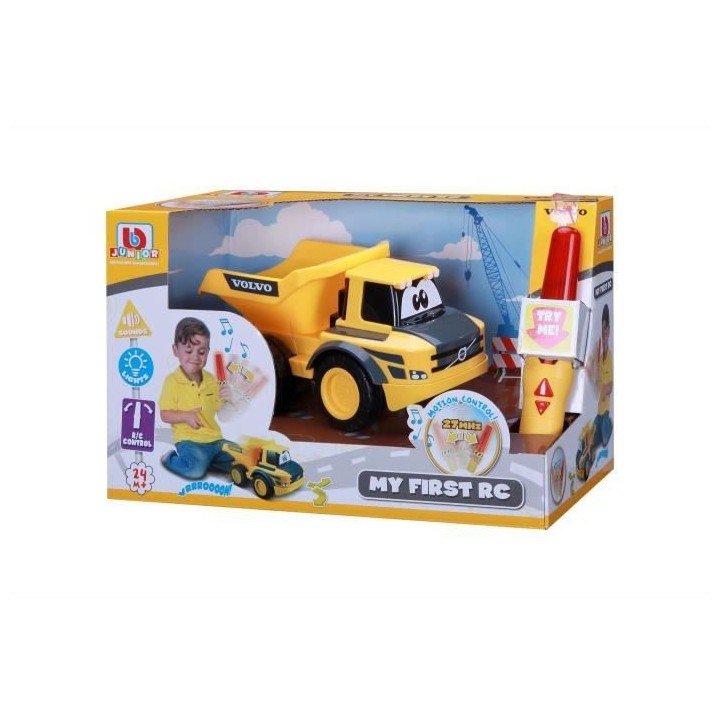 BB JUNIOR Véhicule radiocommandé BB Junior 1er âge Camion de chanti