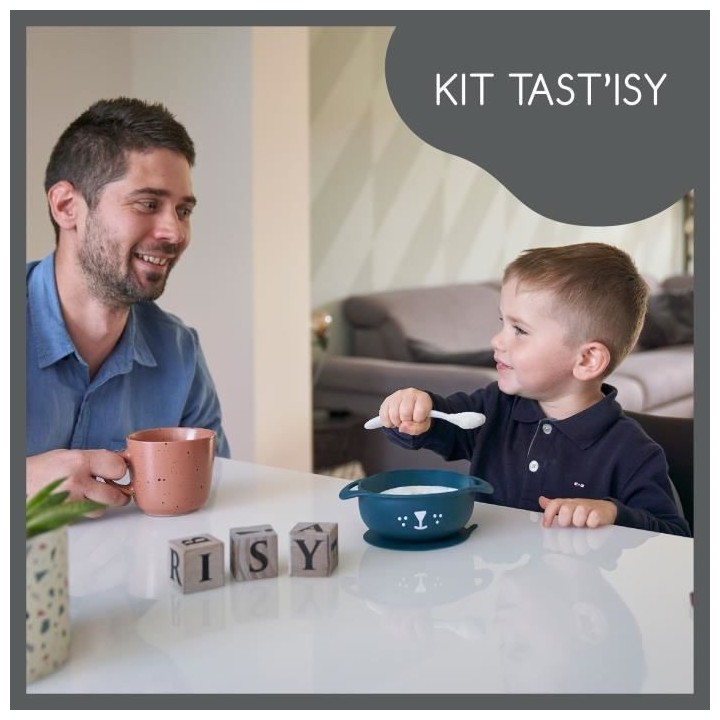 Babymoov Coffret repas 15-24 mois, TAST'ISY Chien Bleu