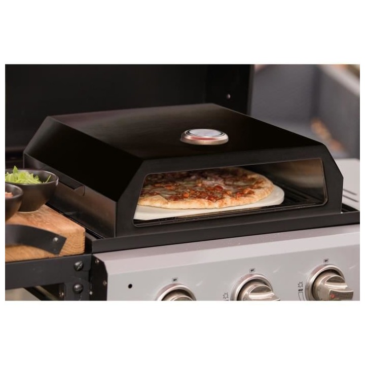 Four a pizza pour Barbecue a gaz et charbon de bois