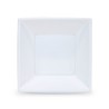 Lot d'assiettes réutilisables Algon Carré Blanc Plastique 18 x 18 x 4 cm 6 Unités