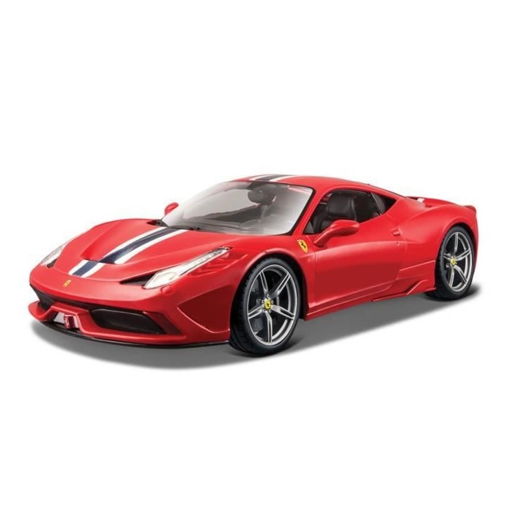 BBURAGO Véhicule Bburago Ferrari Signature 458 Speciale rouge en mét