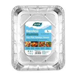 Plateau Algon 32 x 26 x 5,3 cm Rectangulaire Aluminium