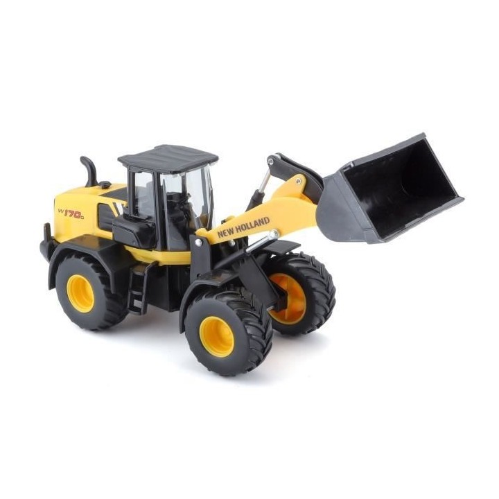 BBURAGO Véhicule de construction Chargeuse W170D New Holland 1/50eme