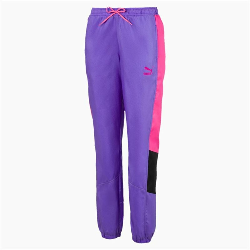 Pantalon de Survêtement pour Adultes Puma TFS OG Retro Pants Luminous Femme Pourpre