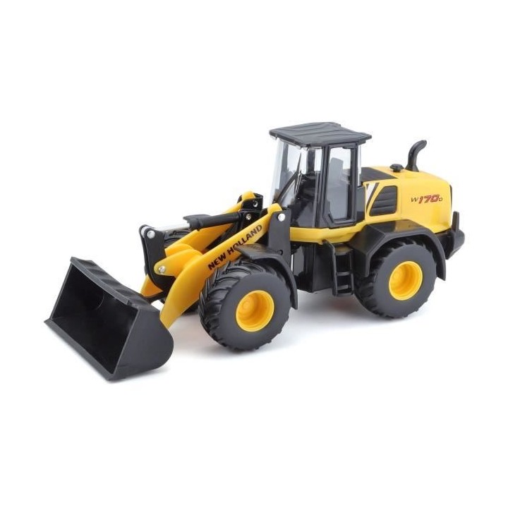 BBURAGO Véhicule de construction Chargeuse W170D New Holland 1/50eme