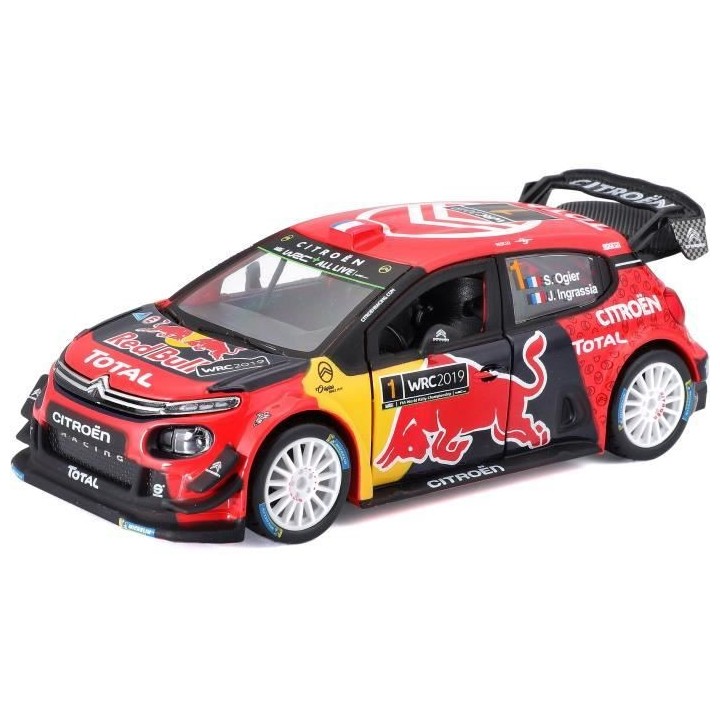BBURAGO - 1/32 RACE - Véhicules de course Citroen WRC 2019 Ogier