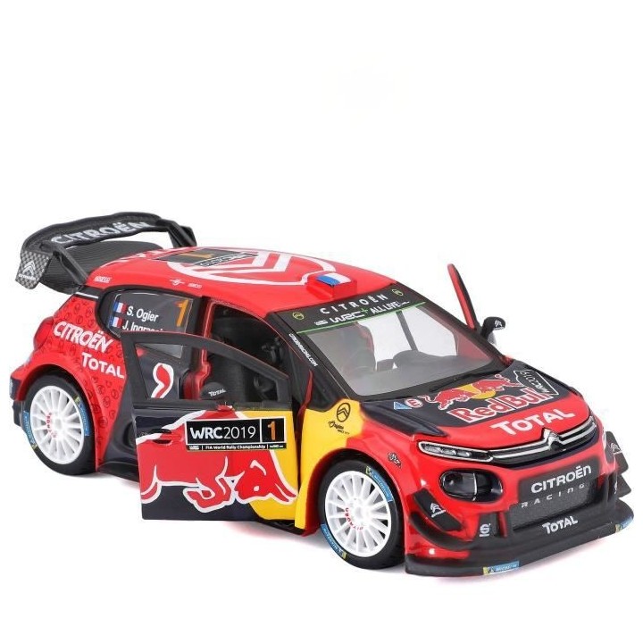 BBURAGO - 1/32 RACE - Véhicules de course Citroen WRC 2019 Ogier