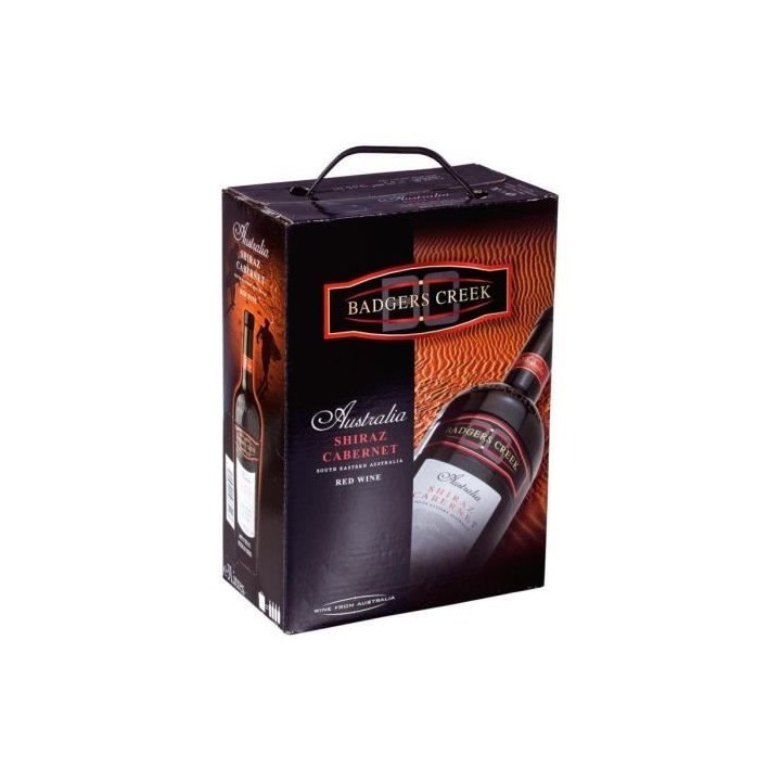 Badgers Creek Shiraz Cabernet Australie BIB 3L