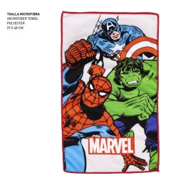 Ensemble de Toilette pour Enfant de Voyage The Avengers 4 Pièces Rouge