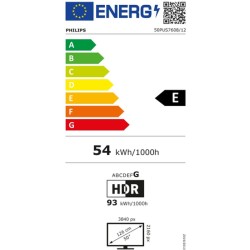 TV intelligente Philips 50PUS7608 LED 4K Ultra HD