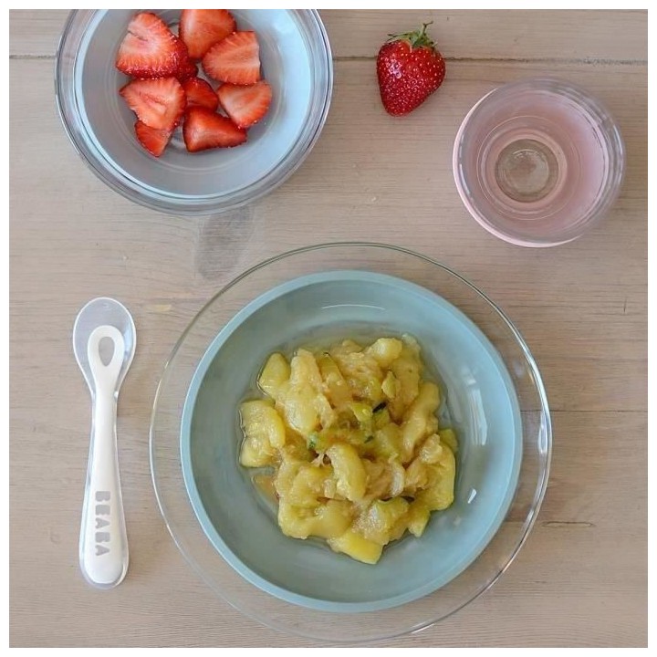 Béaba Repas Coffret Verre Eucalyptus 4 pieces