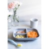 Béaba Repas Set Repas Silicone avec Ventouse Gris