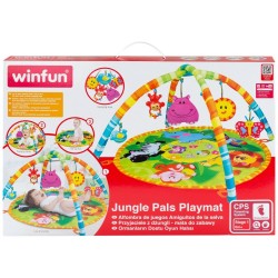 Tapis de jeu Winfun Jungle (4 Unités)