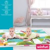 Tapis de jeu Winfun animaux (2 Unités)