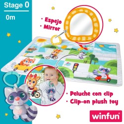 Tapis de jeu Winfun animaux (2 Unités)