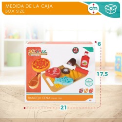 Set de jouets alimentaires Woomax 12 Pièces 4 Unités