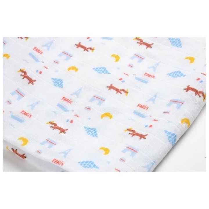 Béaba Maison Lange en Coton Paris 3 unités