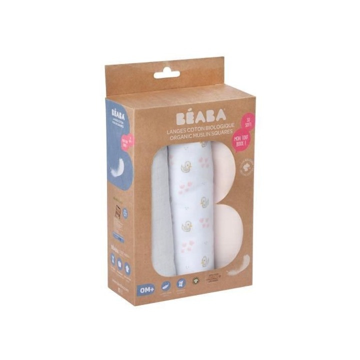 Béaba Lange Cygne 3 unités