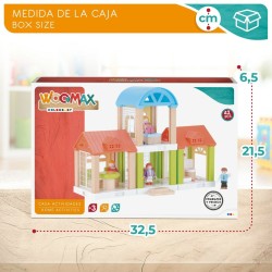 Maison miniature Woomax 2 Unités 42 Pièces