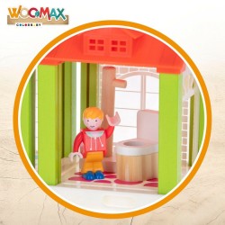 Maison miniature Woomax 2 Unités 42 Pièces