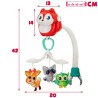 Carrousel pour Berceau Winfun 3-en-1 animaux 31,5 x 42 x 20 cm Plastique (2 Unités)