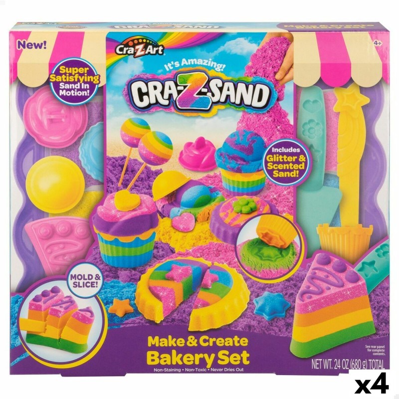 Ensemble pour activités manuelles Cra-Z-Art 	Cra-Z-Sand Bakery Plastique Sable