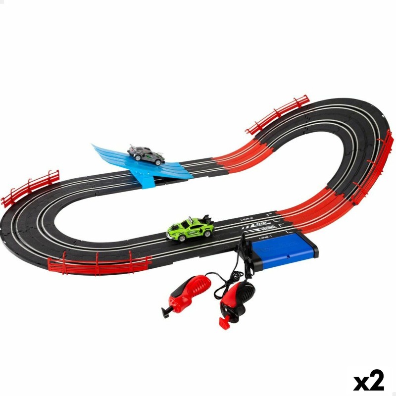 Piste de course Speed & Go 2 voitures 1:43 2 Unités 90 x 19 x 47 cm