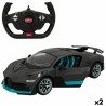 Voiture Télécommandée Bugatti Divo 1:14 Gris foncé (2 Unités)