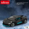 Voiture Télécommandée Bugatti Divo 1:14 Gris foncé (2 Unités)