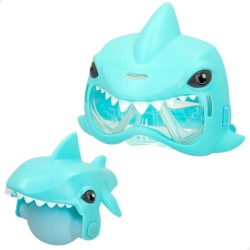 Jeu de pistolet à eau et masque de plongée Eolo Requin 18 x 15 x 8,5 cm (4 Unités)