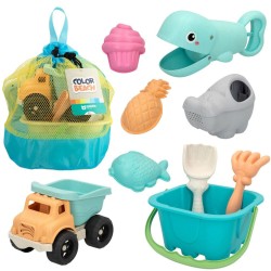 Set de jouets de plage Colorbaby 19,5 x 10 x 19,5 cm (4 Unités)