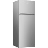 BEKO RDSE465K30SN- Réfrigérateur double porte pose libre 437L - Froid brassé - L70x H185cm - Gris Acier