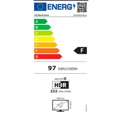 TV intelligente LG OLED65G36LA 65" 4K Ultra HD OLED QLED HDR10