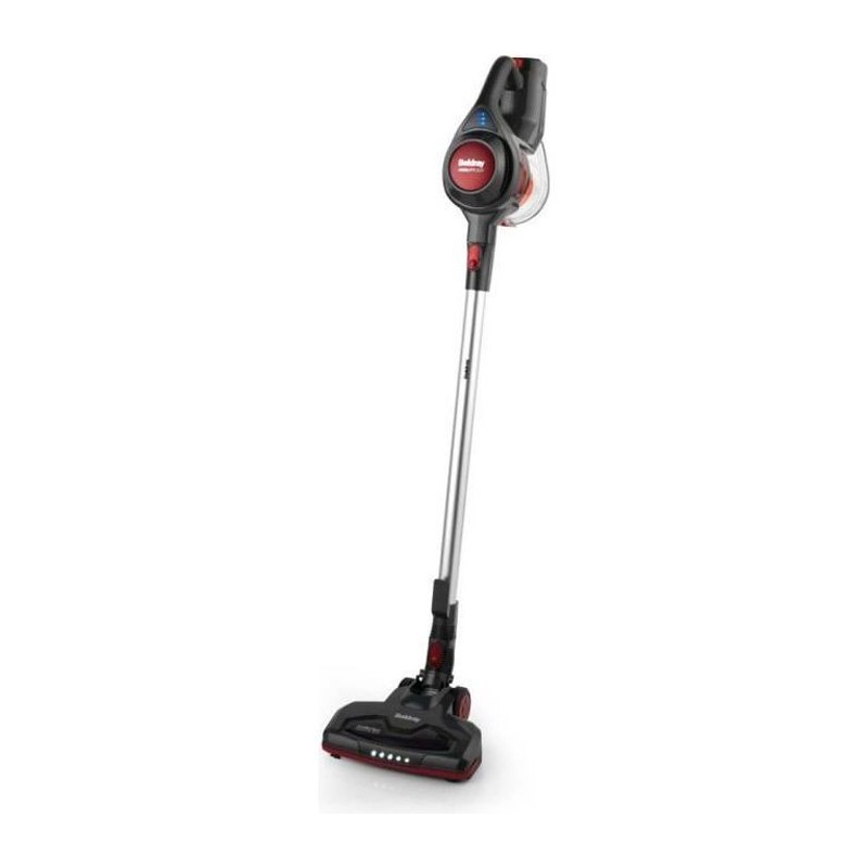 BELDRAY - Airglity cordless - Aspirateur balai sans fil - Réservoir 1.2L - 7-8 KPA - Métallique Tube d'extension - LED motoris