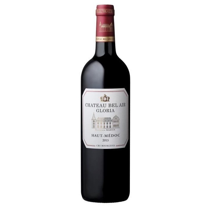 Château Bel Air Gloria 2015 Haut Médoc Cru Bourgeois- Vin rouge de B